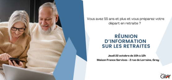 Réunion d'information sur les retraites
