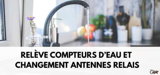 Relève compteurs d'eau et changement d'antennes relais