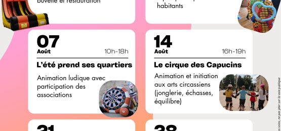 Quartiers d’été 2025 à Gray