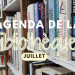 L'agenda de la bibliothèque - juillet
